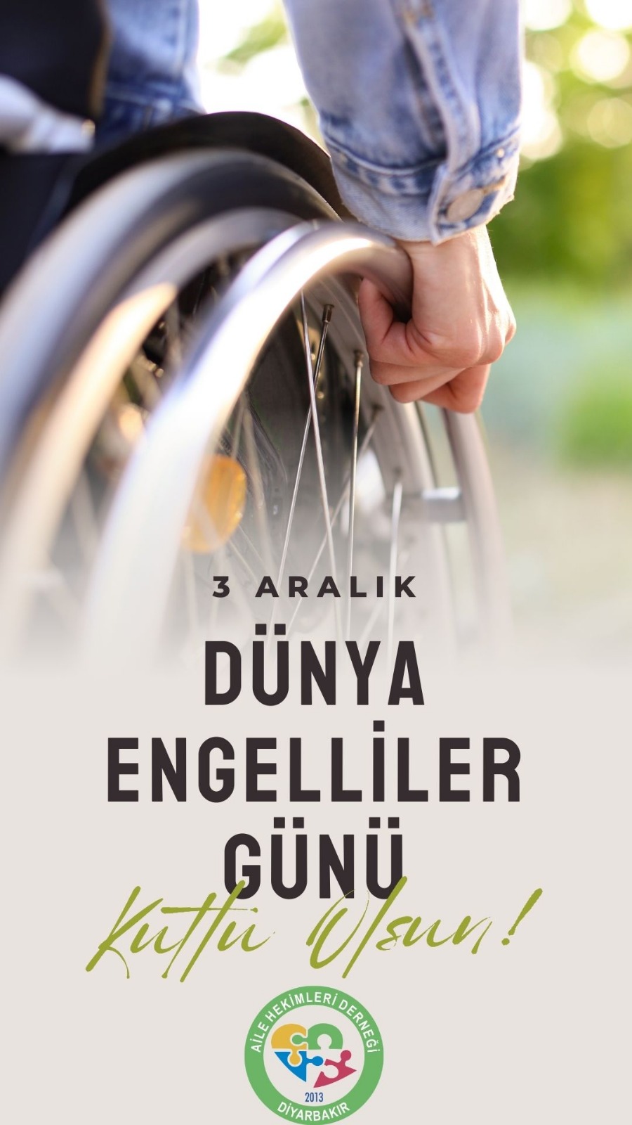3 Aralık Dünya Engelliler Günü
